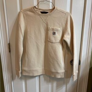 Carhartt Women’s Beige Crewneck Sweatshirt
